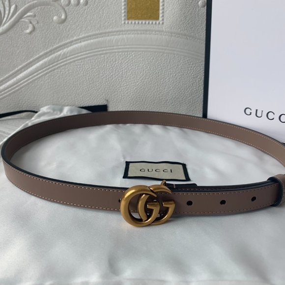 Leather belt with Double  buckle main image 5